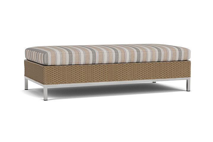 Lloyd Flanders™ Elements Large Ottoman - Fawn