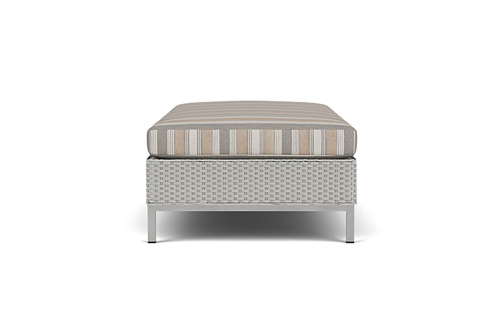 Lloyd Flanders™ Elements Large Ottoman - Platinum