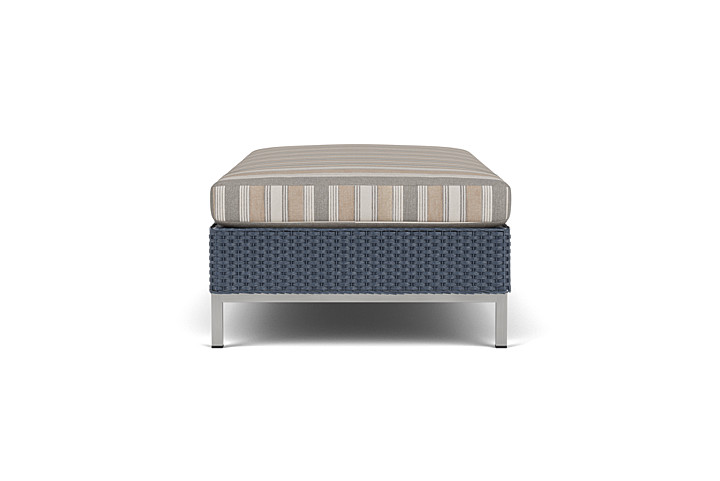 Lloyd Flanders™ Elements Large Ottoman - Denim Blue