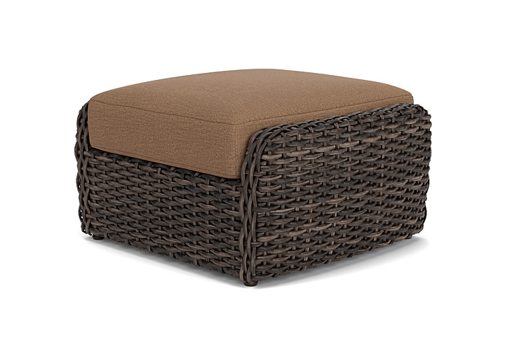 Lloyd Flanders™ Largo Ottoman - Canvas Natural