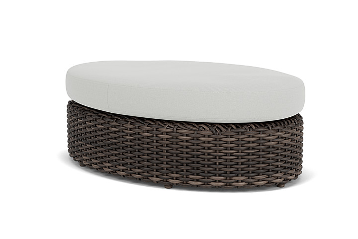 Lloyd Flanders™ Largo Oval Ottoman - Loveboat Mint