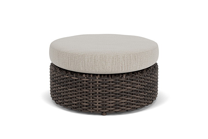 Lloyd Flanders™ Largo Oval Ottoman - Callen Celadon