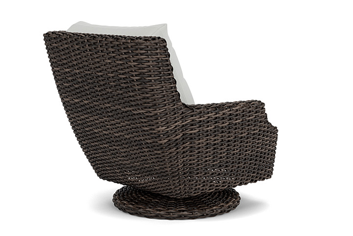 Lloyd Flanders™ Largo High Back Swivel Rocker Lounge Chair - Loveboat Mint