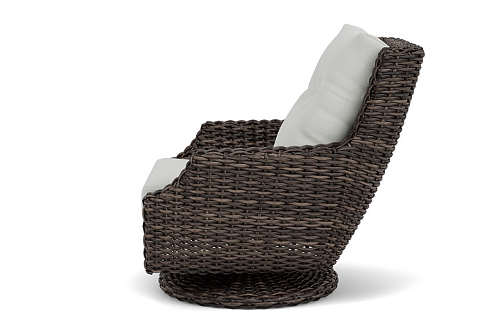 Lloyd Flanders™ Largo High Back Swivel Rocker Lounge Chair - Loveboat Mint