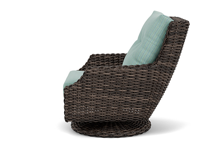 Lloyd Flanders™ Largo High Back Swivel Rocker Lounge Chair - Unearth Dew