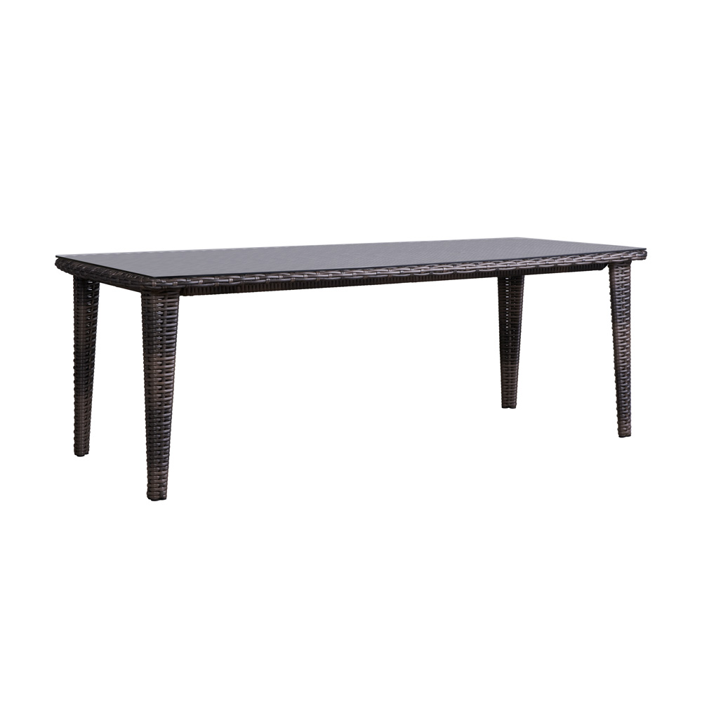 Lloyd Flanders - Largo 86" Rectangular Umbrella Dining Table