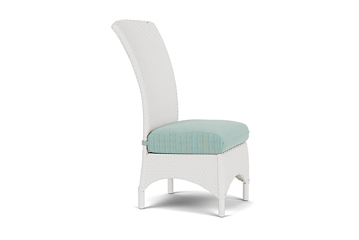 Lloyd Flanders™ Mandalay Armless Dining Chair - Matte White