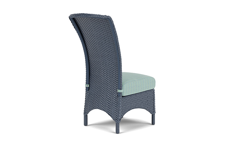 Lloyd Flanders™ Mandalay Armless Dining Chair - Denim Blue