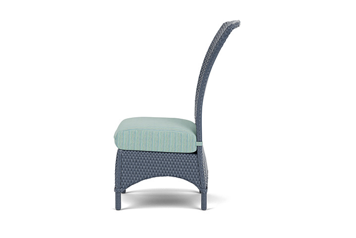 Lloyd Flanders™ Mandalay Armless Dining Chair - Denim Blue