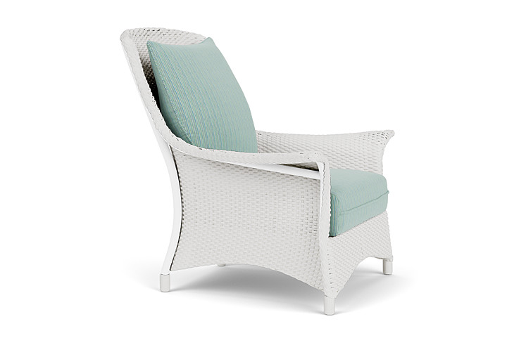 Lloyd Flanders™ Mandalay Lounge Chair - Matte White