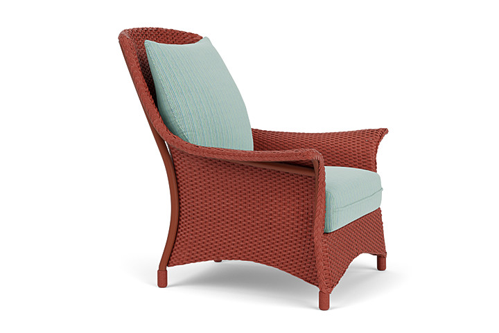 Lloyd Flanders™ Mandalay Lounge Chair - Terracotta