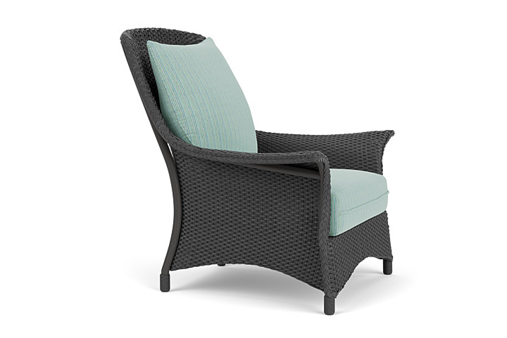 Lloyd Flanders™ Mandalay Lounge Chair - Charcoal