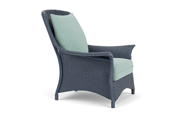 Lloyd Flanders™ Mandalay Lounge Chair - Denim Blue