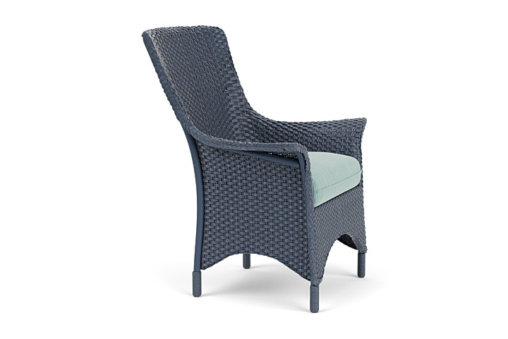 Lloyd Flanders™ Mandalay Dining Armchair - Denim Blue