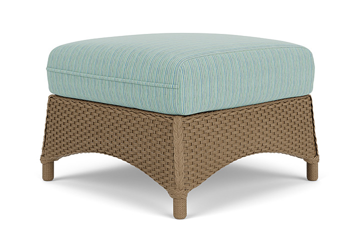 Lloyd Flanders™ Mandalay Ottoman  - Fawn