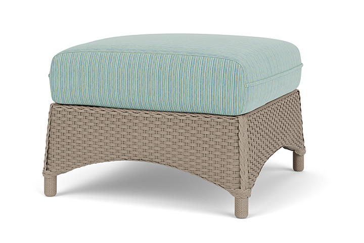 Lloyd Flanders™ Mandalay Ottoman  - French Beige