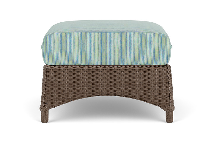 Lloyd Flanders™ Mandalay Ottoman  - Bark