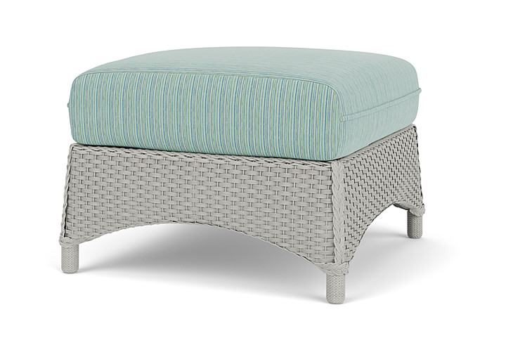 Lloyd Flanders™ Mandalay Ottoman  - Platinum