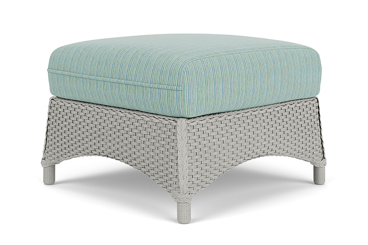 Lloyd Flanders™ Mandalay Ottoman  - Platinum