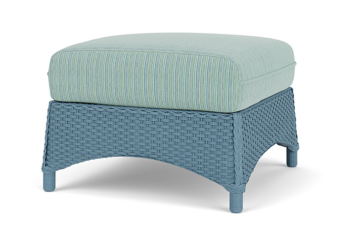 Lloyd Flanders™ Mandalay Ottoman  - Stillwater