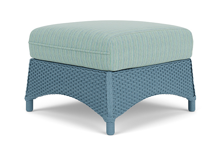 Lloyd Flanders™ Mandalay Ottoman  - Stillwater