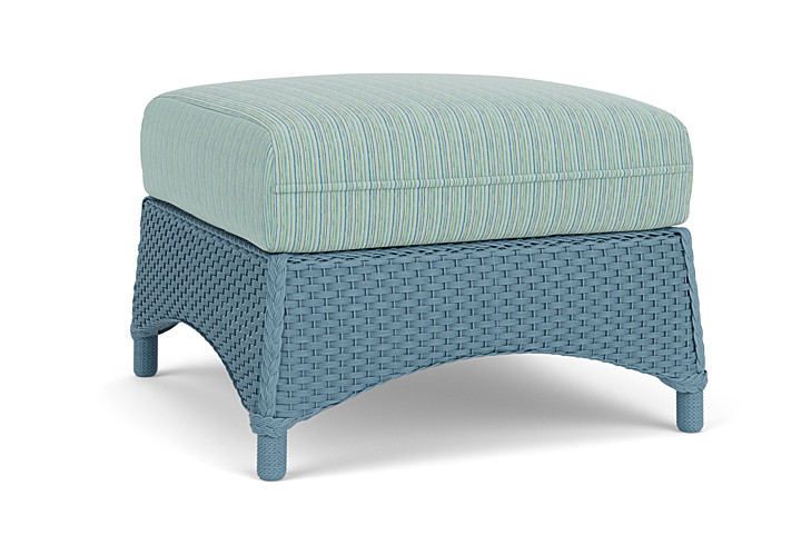 Lloyd Flanders™ Mandalay Ottoman  - Stillwater