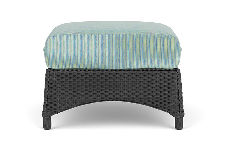 Lloyd Flanders™ Mandalay Ottoman  - Charcoal