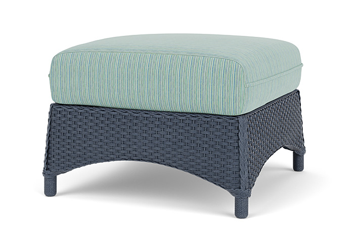 Lloyd Flanders™ Mandalay Ottoman  - Denim Blue