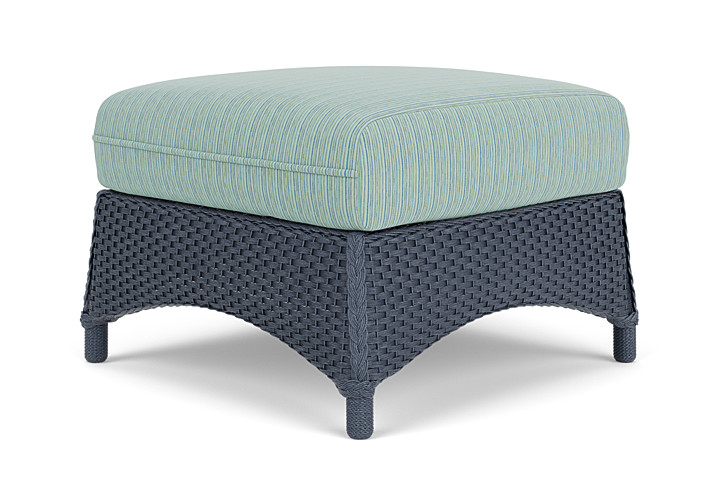 Lloyd Flanders™ Mandalay Ottoman  - Denim Blue