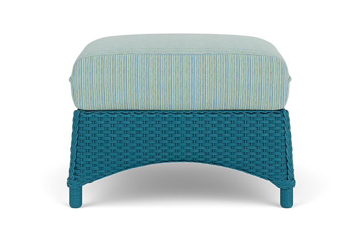 Lloyd Flanders™ Mandalay Ottoman  - Peacock