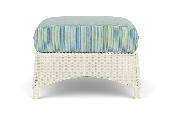 Lloyd Flanders™ Mandalay Ottoman  - Ivory