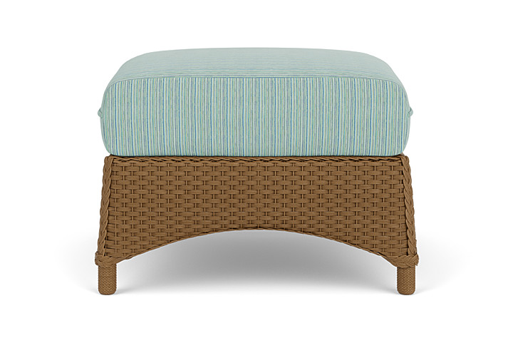 Lloyd Flanders™ Mandalay Ottoman  - Hickory