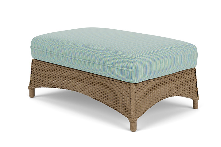 Lloyd Flanders™ Mandalay Large Ottoman - Fawn