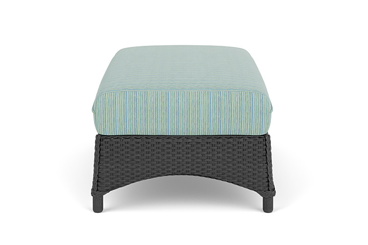 Lloyd Flanders™ Mandalay Large Ottoman - Charcoal