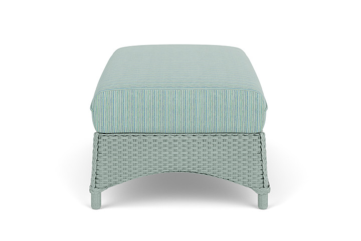 Lloyd Flanders™ Mandalay Large Ottoman - Sea Glass