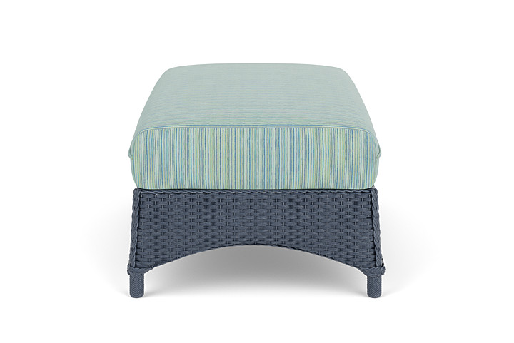 Lloyd Flanders™ Mandalay Large Ottoman - Denim Blue