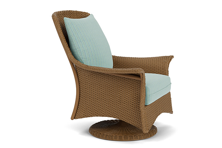 Lloyd Flanders™ Mandalay Swivel Rocker Lounge Chair - Hickory