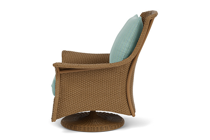 Lloyd Flanders™ Mandalay Swivel Rocker Lounge Chair - Hickory