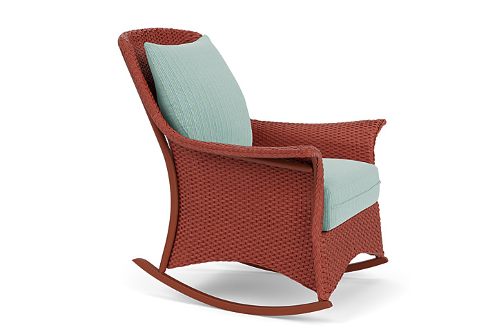 Lloyd Flanders™ Mandalay Lounge Rocker - Terracotta