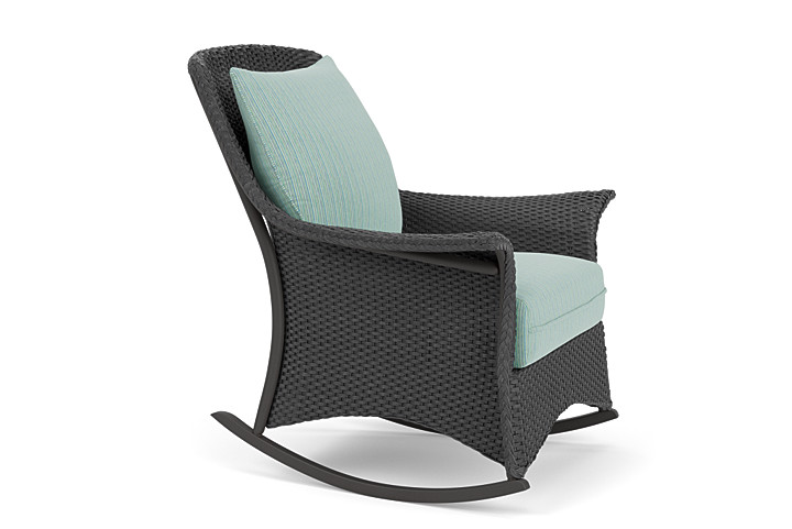 Lloyd Flanders™ Mandalay Lounge Rocker - Charcoal