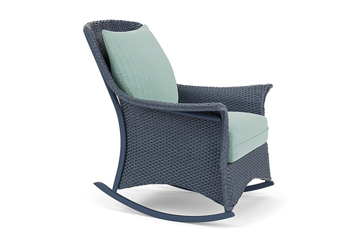 Lloyd Flanders™ Mandalay Lounge Rocker - Denim Blue