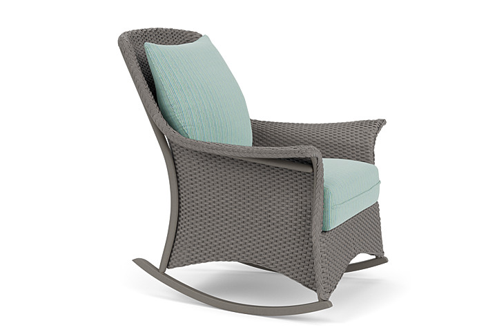 Lloyd Flanders™ Mandalay Lounge Rocker - Pewter