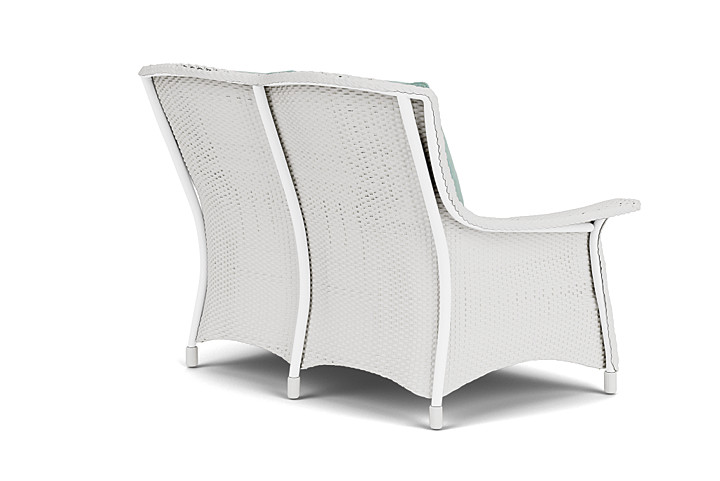 Lloyd Flanders™ Mandalay Loveseat  - Matte White