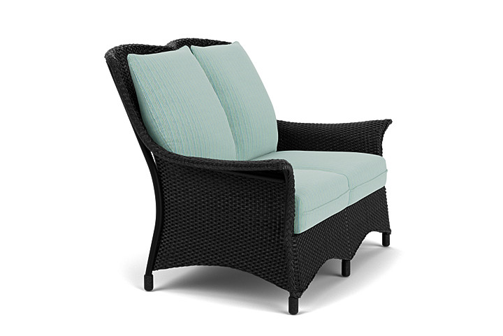 Lloyd Flanders™ Mandalay Loveseat  - Ebony