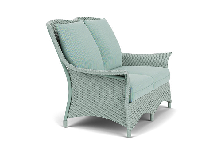 Lloyd Flanders™ Mandalay Loveseat  - Sea Glass