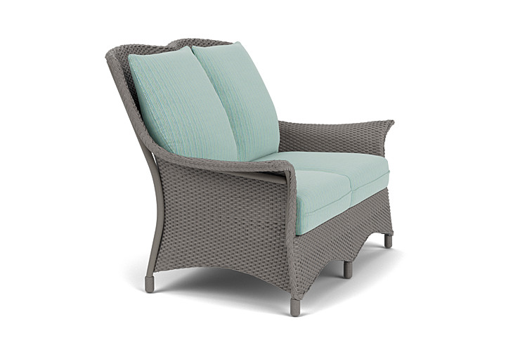 Lloyd Flanders™ Mandalay Loveseat  - Pewter