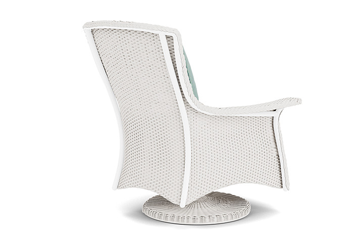 Lloyd Flanders™ Mandalay Swivel Rocker Lounge Chair - White