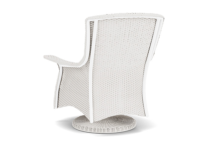 Lloyd Flanders™ Mandalay Swivel Rocker Lounge Chair - White