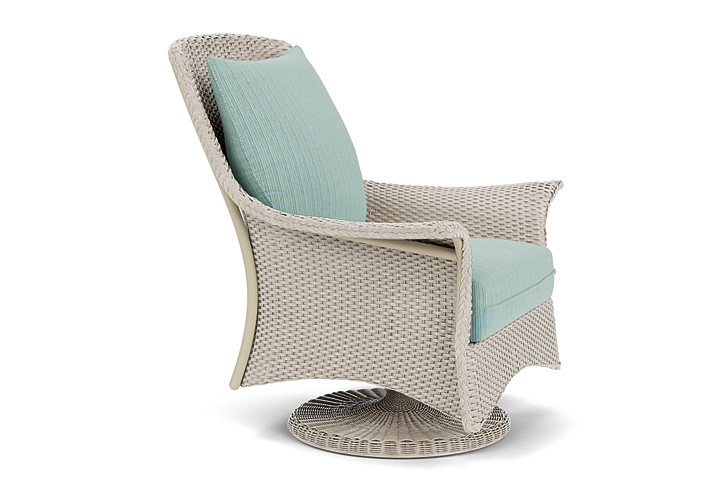 Lloyd Flanders™ Mandalay Swivel Rocker Lounge Chair - Linen