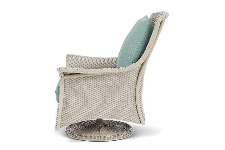 Lloyd Flanders™ Mandalay Swivel Rocker Lounge Chair - Linen